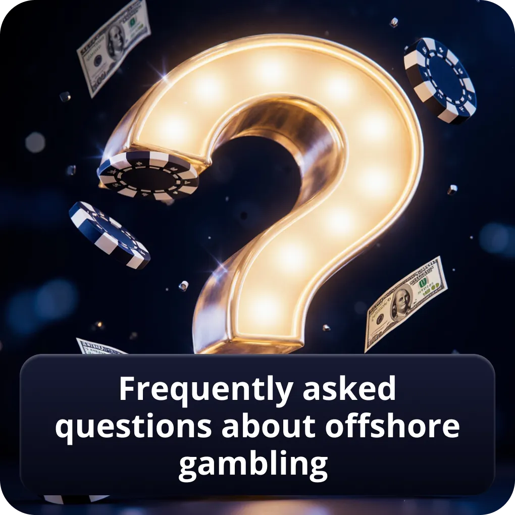 Frequently asked questions about offshore non GamStop casinos