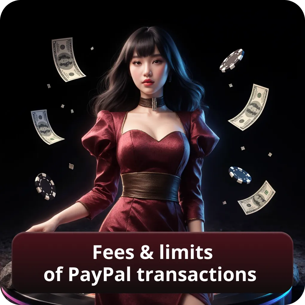 Fees and limits of PayPal transactions at non GamStop casinos UK