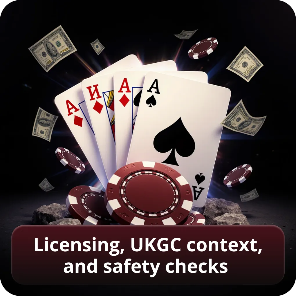 Licensing, UKGC context and safety checks at non GamStop PayPal casinos UK