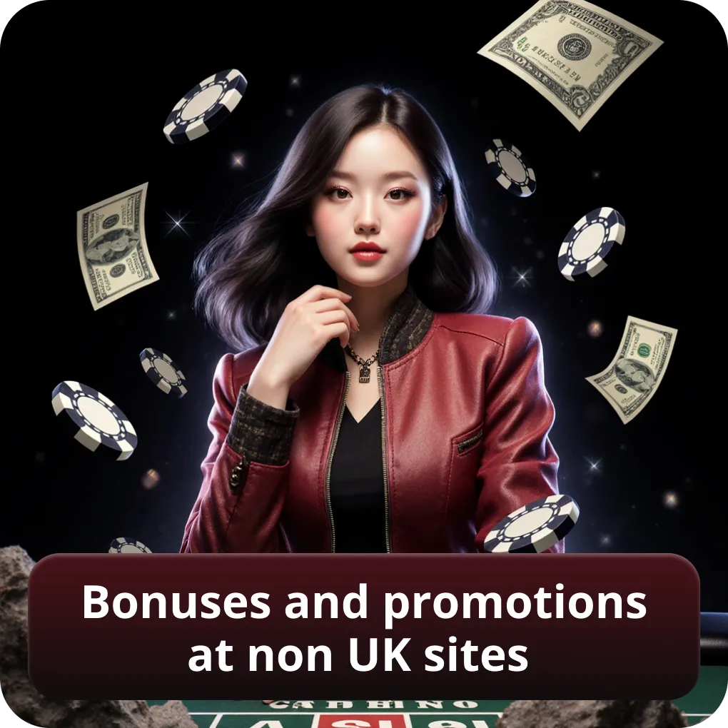 Bonuses and promotions at non UK casinos accepting UK players