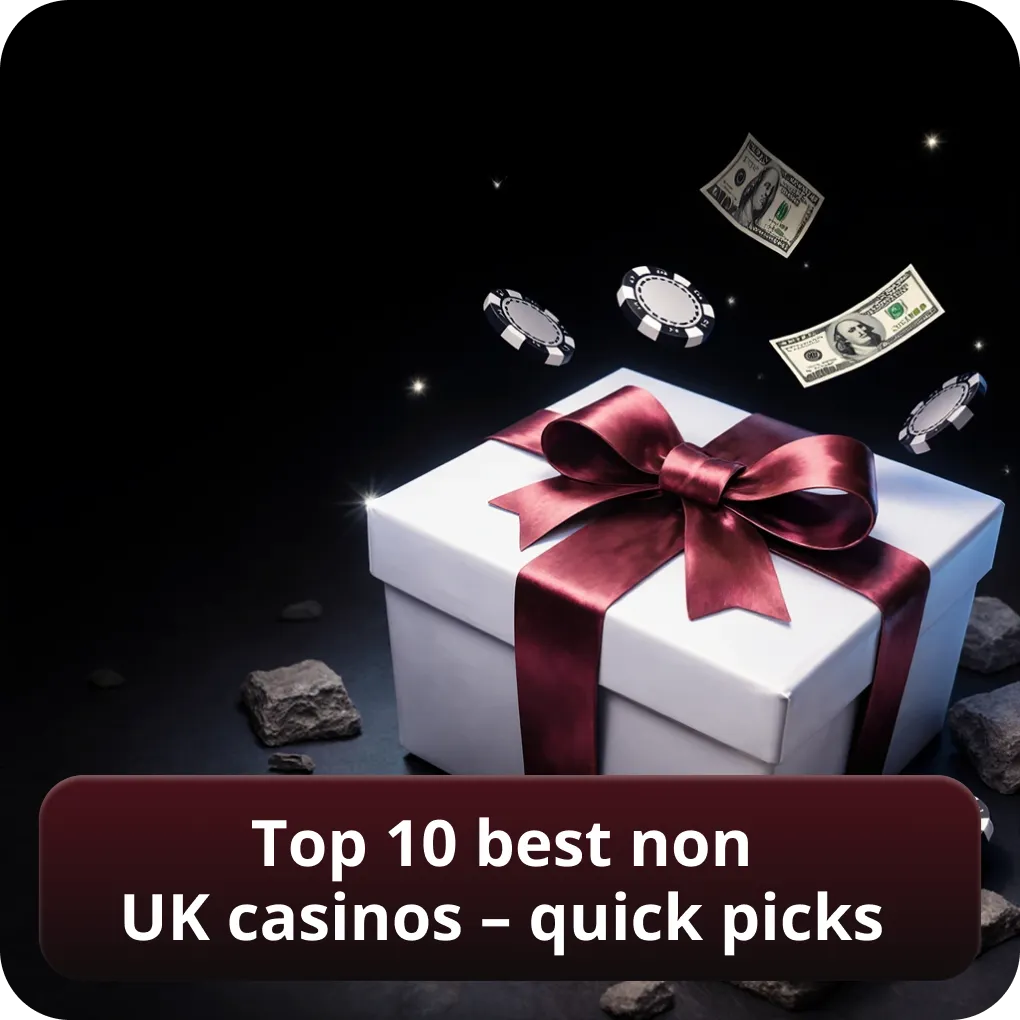 Top 10 best non UK casinos accepting UK players 2026